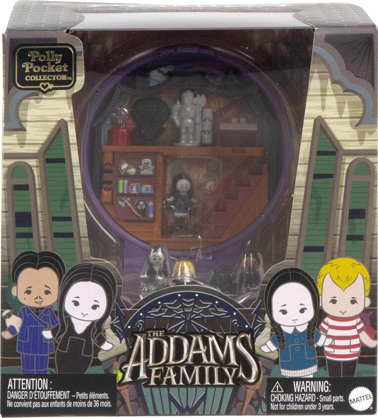 Polly Pocket Collector Playset The Addams Family Compact - HXW25
