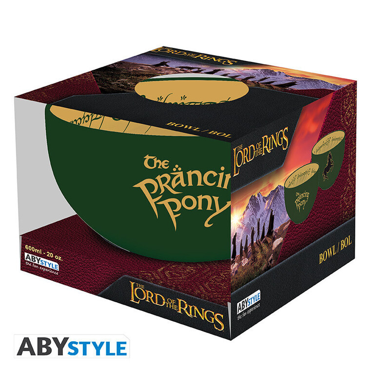 Lord Of The Rings Bowl 600 ml Prancing Pony Card Box - ABYBOL063 
