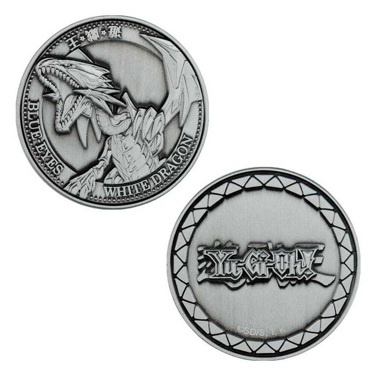 Yu-Gi-Oh! Collectable Coin Blue-Eyes White Dragon Limited Edition - KON-YGO90