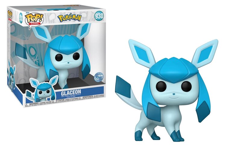 Funko POP! Pokemon - Glaceon #930 Jumbosized (Exclusive) Figure