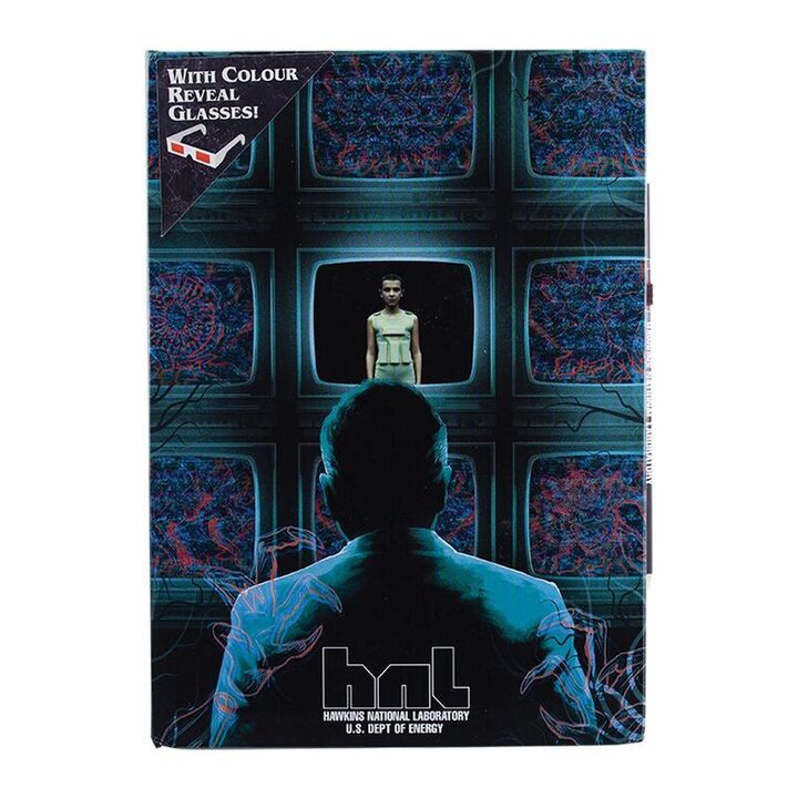 Stranger Things Hawkins Lab Colour Change Notebook and Pencil CDU 12 - PP9878ST