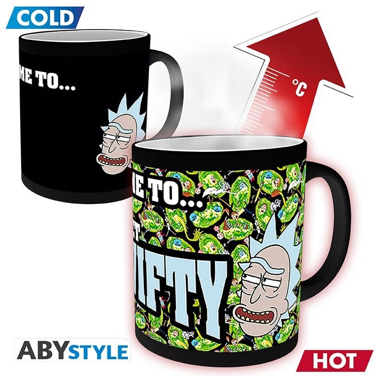 Rick And Morty Mug heatchange 320ml - MGH0063