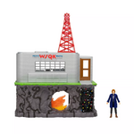 Stranger Things WSQK Radio Station Playset with Robin 4-inch Figure - STRT030
