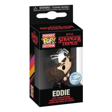 Funko Pocket POP! Keychain Stranger Things - Eddie Figure (Exclusive)