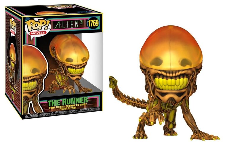 Funko POP! Alien 3 - The Runner (Black Light) #1769 Super Sized Figure