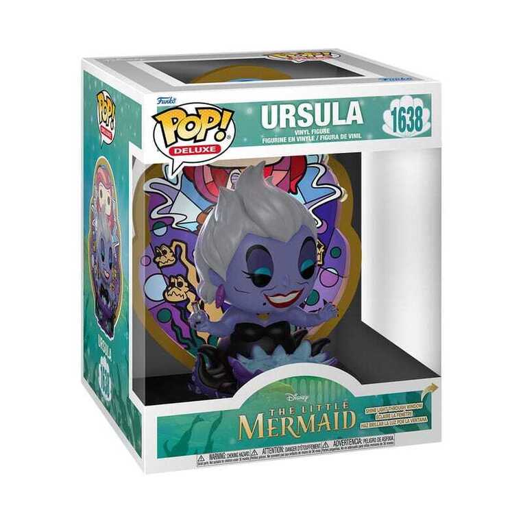 Funko Pop! Deluxe: Disney The Little Mermaid - Ursula (Stained Glass) #1638 Vinyl Figure