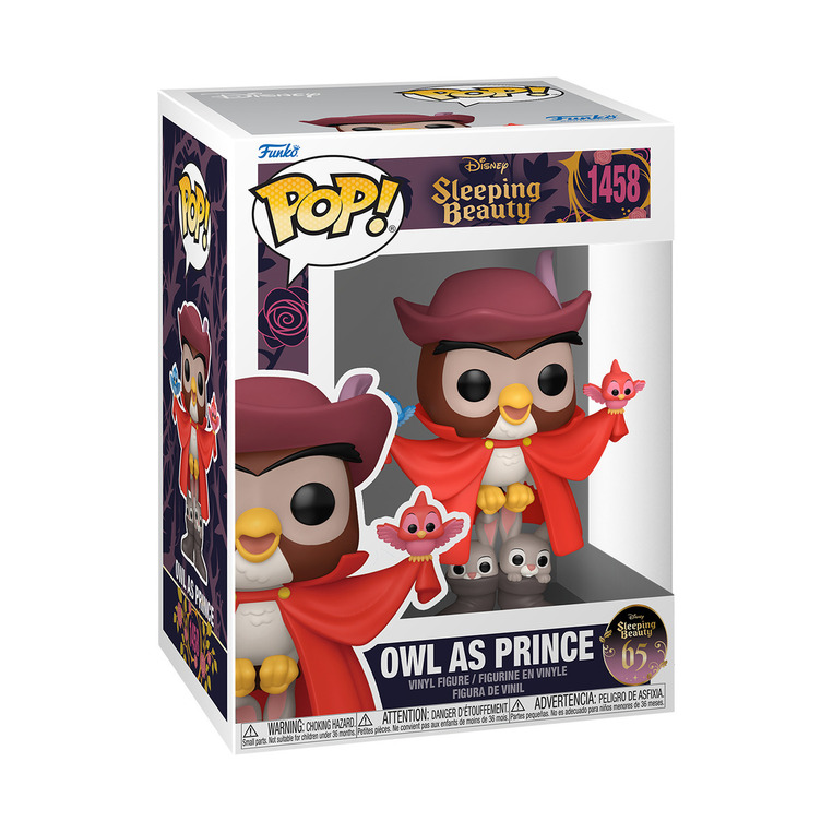 Funko Pop! Disney: Sleeping Beauty 65th Anniversary - Owl as Prince #1458 Vinyl Figure