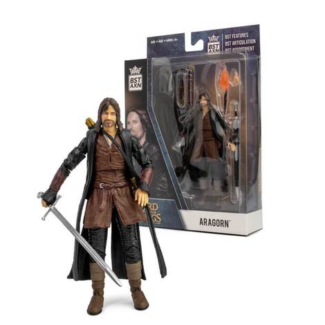 Lord of the Rings - Aragorn Action Figure (13cm) - TLSBALOTRSTRWB01