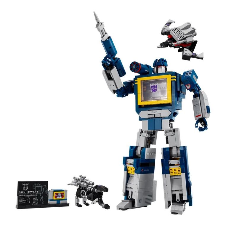 LEGO Icons Transformers Soundwave - 10358
