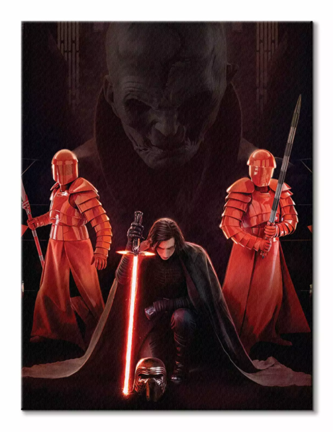 Star Wars: The Last Jedi (Kylo Ren Kneel) Canvas Print 60 x 80cm - DC100185