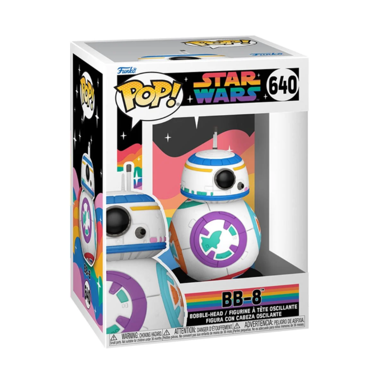 Funko POP! Star Wars: Pride 2023 - BB-8 #640 Figure