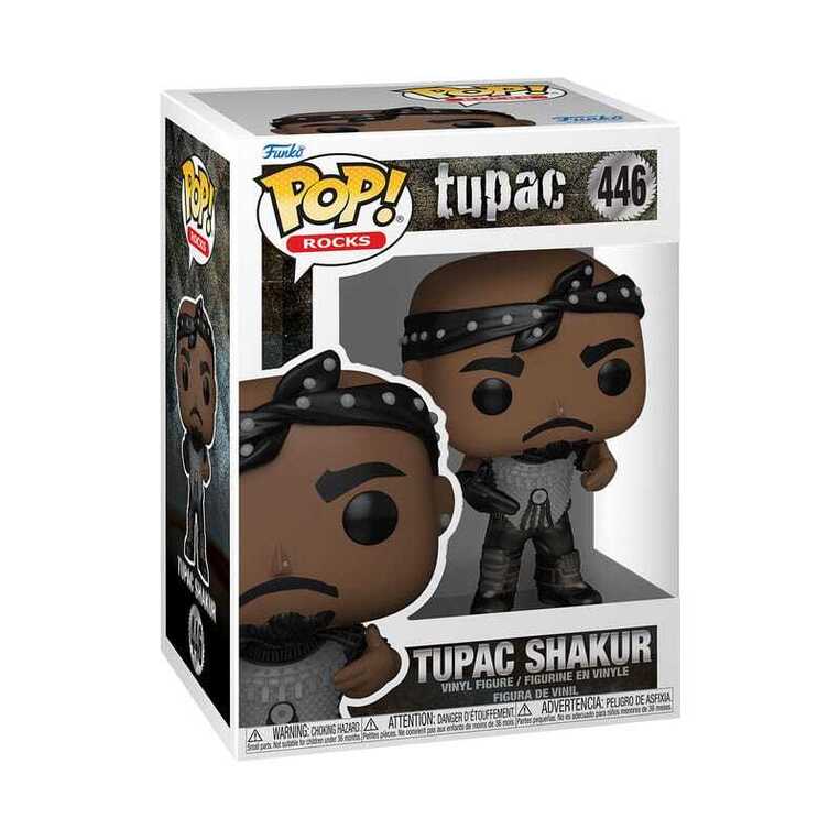 Funko POP! Rocks: Music - Tupac Shakur (California Love) Figure #446