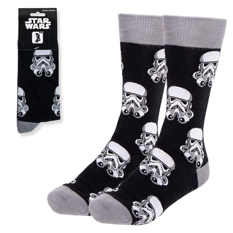 Star Wars Stormtrooper Pack Socks Adult - CRD2900002556- 38-45
