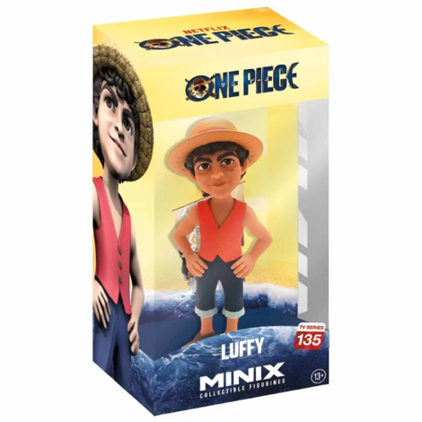 Minix Collectible Figure One Piece Monkey D. Luffy - MNX65000