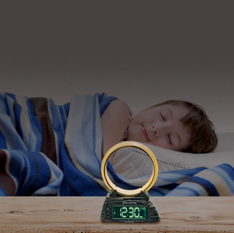 Lord Of The Rings Digital Alarm Clock With Lighting Ring - 25.RL805LR