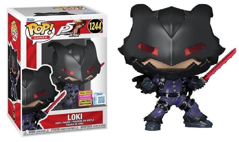 Funko POP! Persona 5 - Loki #1244 (SDCC 2026 Exclusive) Figure 