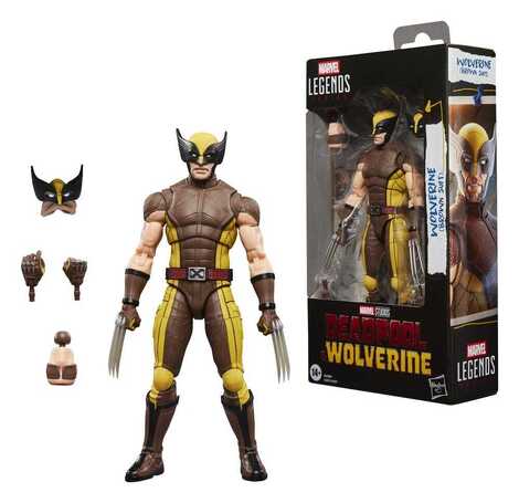 Deadpool & Wolverine Marvel Legends Action Figure Wolverine (Brown Suit) 15 cm - G2366