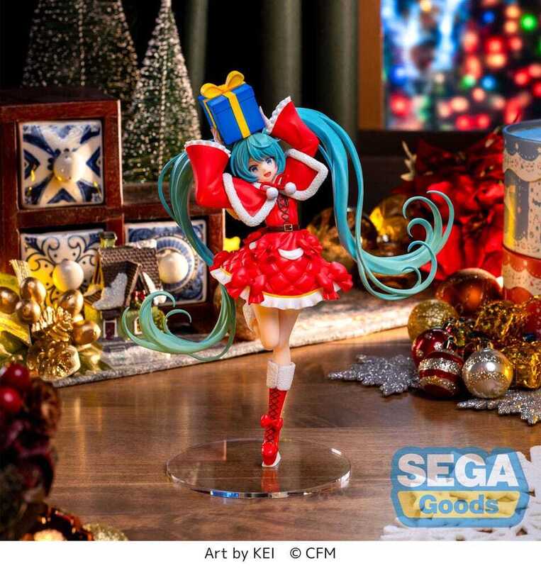 Hatsune Miku Series Luminasta PVC Statue Hatsune Miku Christmas 2024 19 cm - SEGA43436