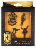 Michael Jackson Pin Badges Set (4) - SET4P034