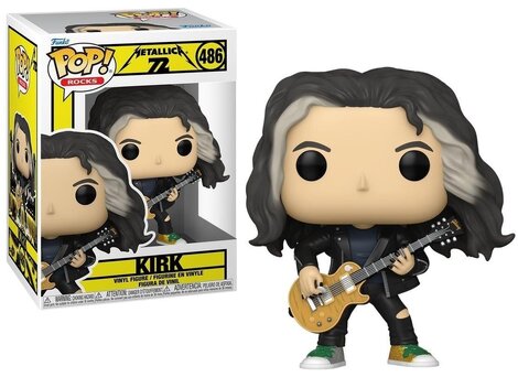 Funko POP! Rocks: Metallica - Kirk (72 Seasons) #486 Figure 