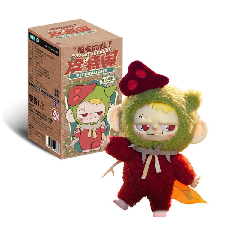 Pitenaught Naughty League Series Λούτρινη Φιγούρα Βινιλίου 17εκ. σε Κουτάκι Έκπληξη 7 Σχέδια - COM59136