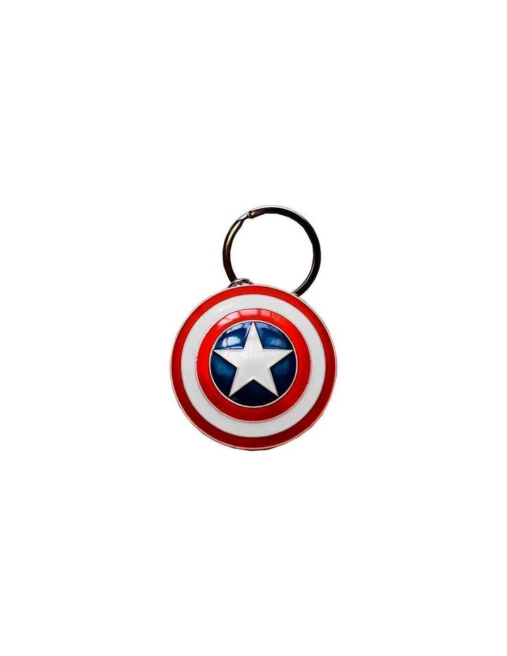 Marvel Comics Metal Keychain Captain America Shield - SMK001