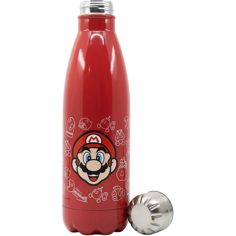 Super Mario-Stainless Steel Bottle (780ml) - STR03581