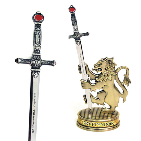 Harry Potter Gryffindor Sword Letter Opener – with Stand - NN7855