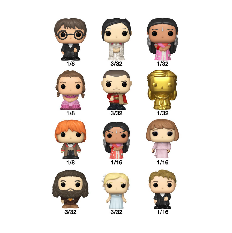 Funko Bitty Pop! Singles: Harry Potter Goblet of Fire (Blind Bag/Random) Vinyl Figures