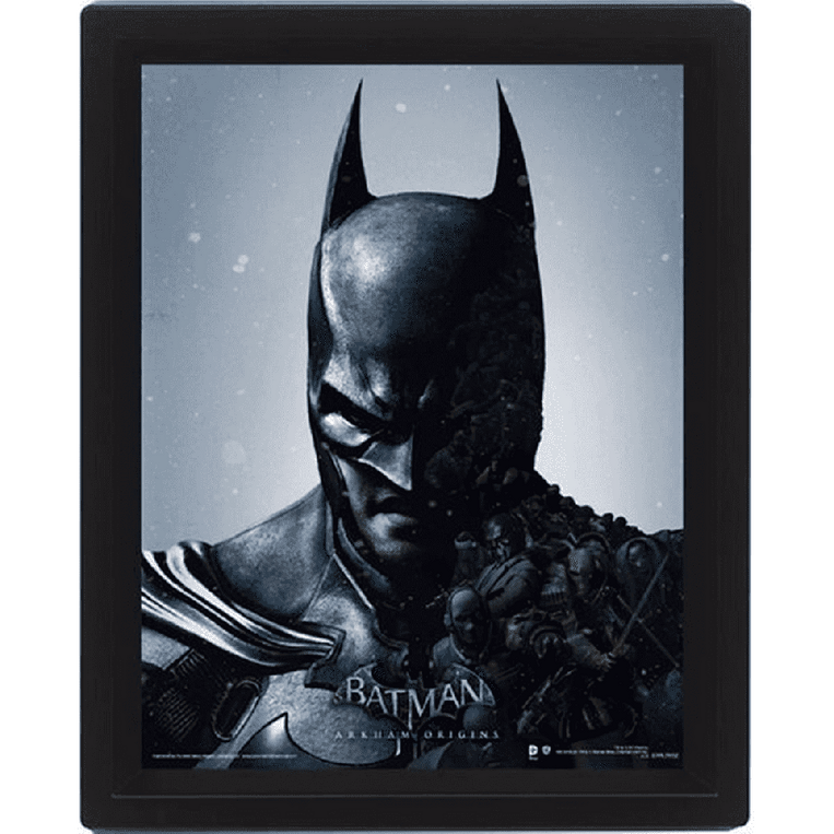 Batman Arkham Origins (Batman/Joker)  3D Lenticular Poster - EPPL71102
