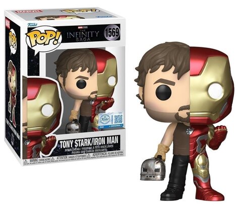 Funko POP! Marvel: Infinity Saga - Iron Man/Tony Stark #1569 (Exclusive Figure)