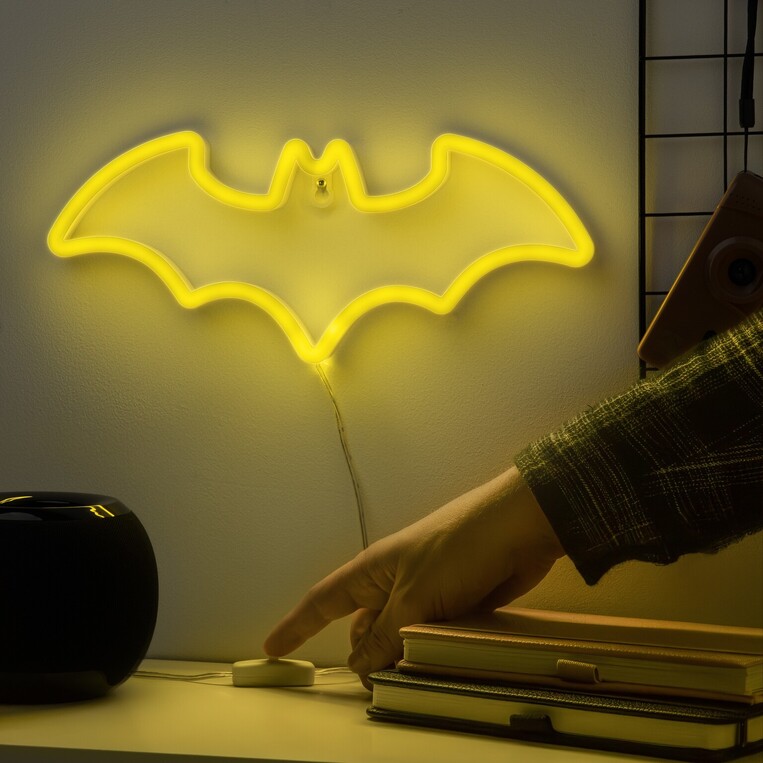 DC Batman Wall Mountable LED Neon Light - PP13741DCVN