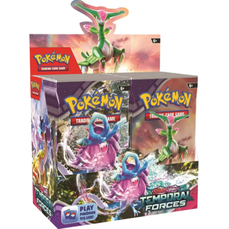Pokemon TCG: Scarlet & Violet – Temporal Forces Booster Box (36 boosters)