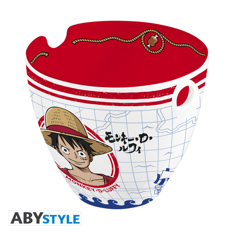 One Piece Ramen Bowl With Chopsticks "Monkey D. Luffy" - ABYBOL081