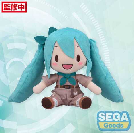 Hatsune Miku Fuwa Petit Plush Figure Hatsune Miku Going Out Series Zoo Ver. M 22 cm - SEGA44364