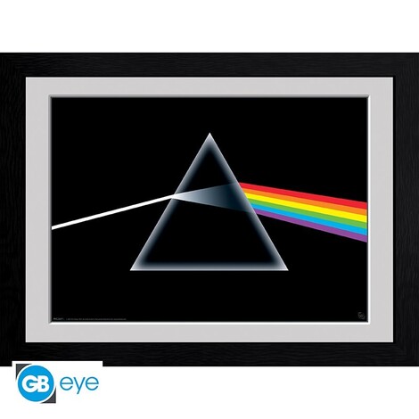 Pink Floyd - Wooden Framed Print "Dark Side Of The Moon" (30x40) - PFC3371
