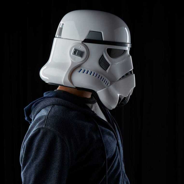 Star Wars Rogue One Black Series Electronic Helmet Imperial Stormtrooper - B7097