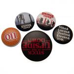 Stranger Things Pin-Back Buttons 5-Pack Upside Down - BP80655
