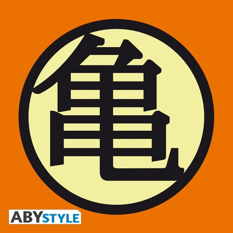 Dragon Ball - Tshirt "Kame Symbol" man orange - premium - ABYTEX331