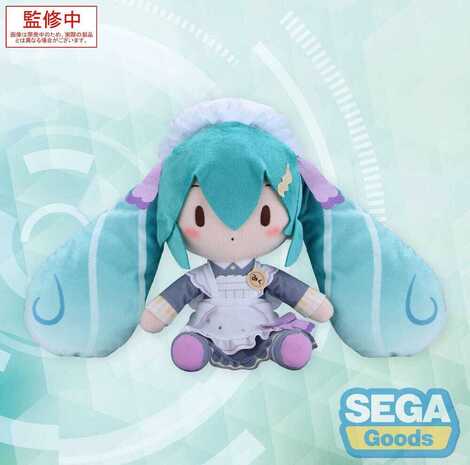 Character Vocal Series 01: Hatsune Miku Fuwa Petit Plush Figure Hatsune Miku Classical Maid M 24 cm - SEGA45942
