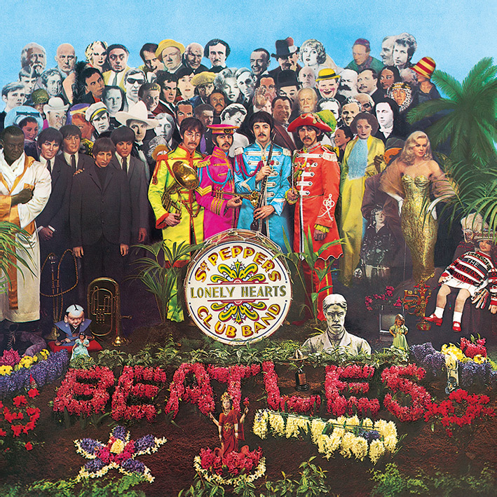 The Beatles (Sgt. Peppers) 2.5cm Canvas Print 40 x 40cm - DC95853C