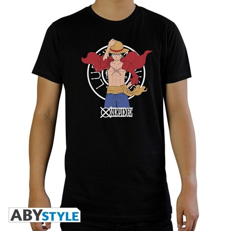 One Piece - Tshirt "Luffy New World" Black - ABYTEX655