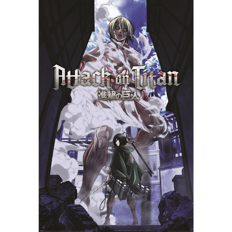 Attack on Titan S3 (Female Titan Approaches) 61 x 91.5cm Poster - PP35089