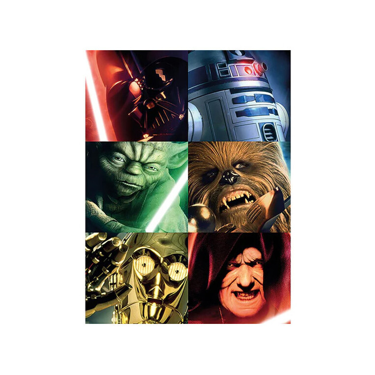 Star Wars Squares Canvas Print 30x40 - DC92714