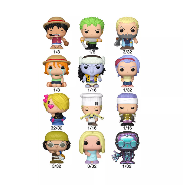 Funko Bitty POP! One Piece Figure (Random Packaged Blind Pack)