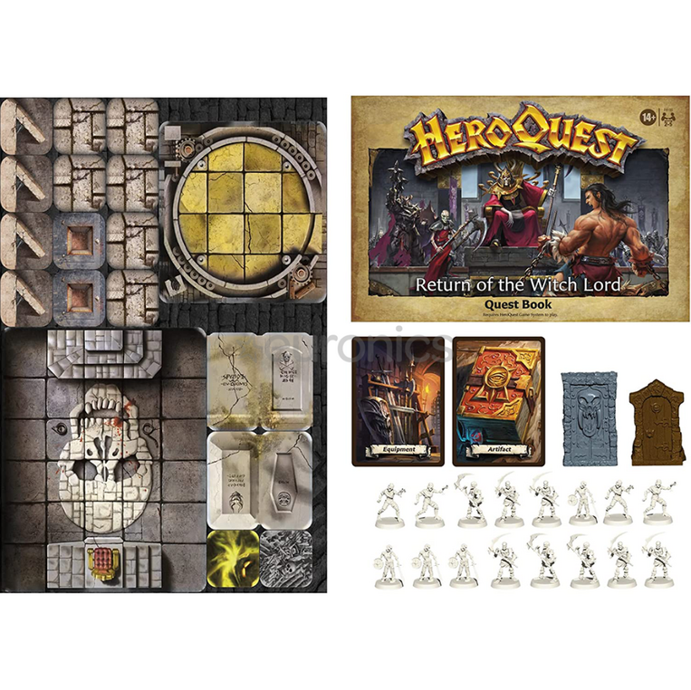 HeroQuest: Return of the Witch Lord Quest Pack Expansion - F4193