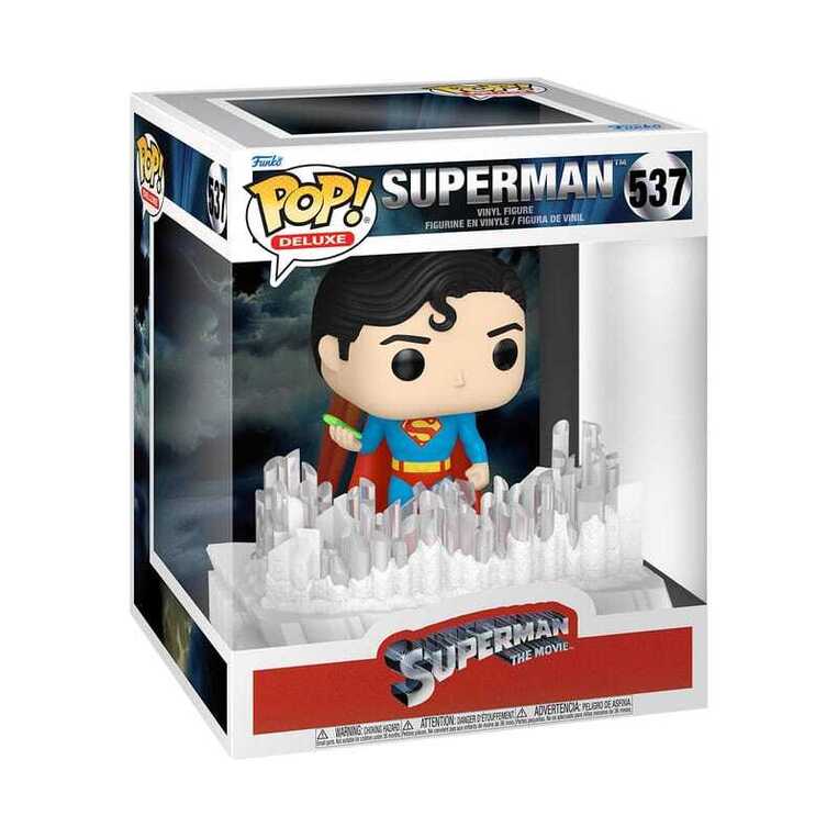 Funko Pop! Deluxe: Superman The Movie -  Superman (Fortress of Solitude) #537 Vinyl Figure