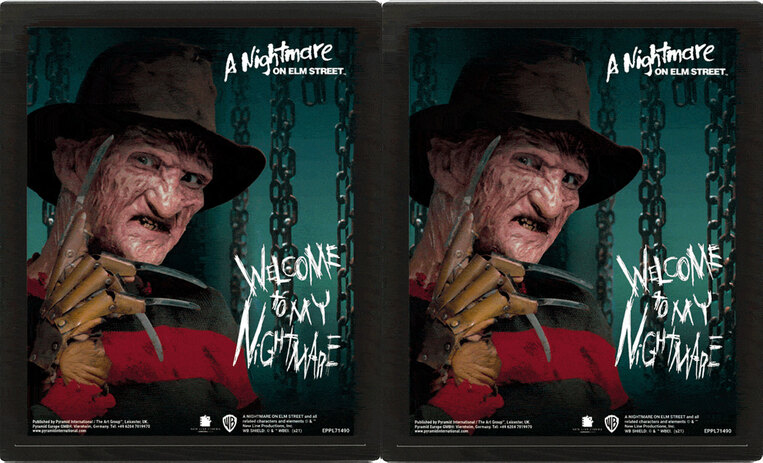 A Nightmare on Elm Street (Chains) 3D Lenticular Poster (Framed) - EPPL71490