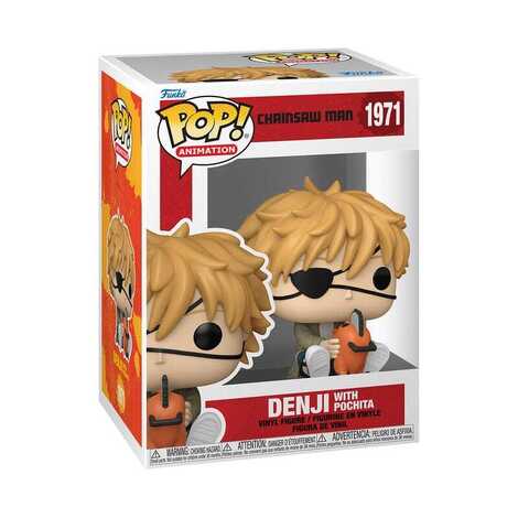 Funko POP! Chainsaw Man - Denji & Pochita Figure #1971