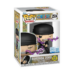 Funko POP! One Piece - Zoro Dress Rosa (Glows in The Dark) #2514 (Exclusive Figure)